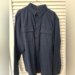 LL Bean wool button down
